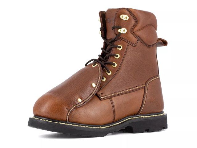 Tall leather new arrivals work boots