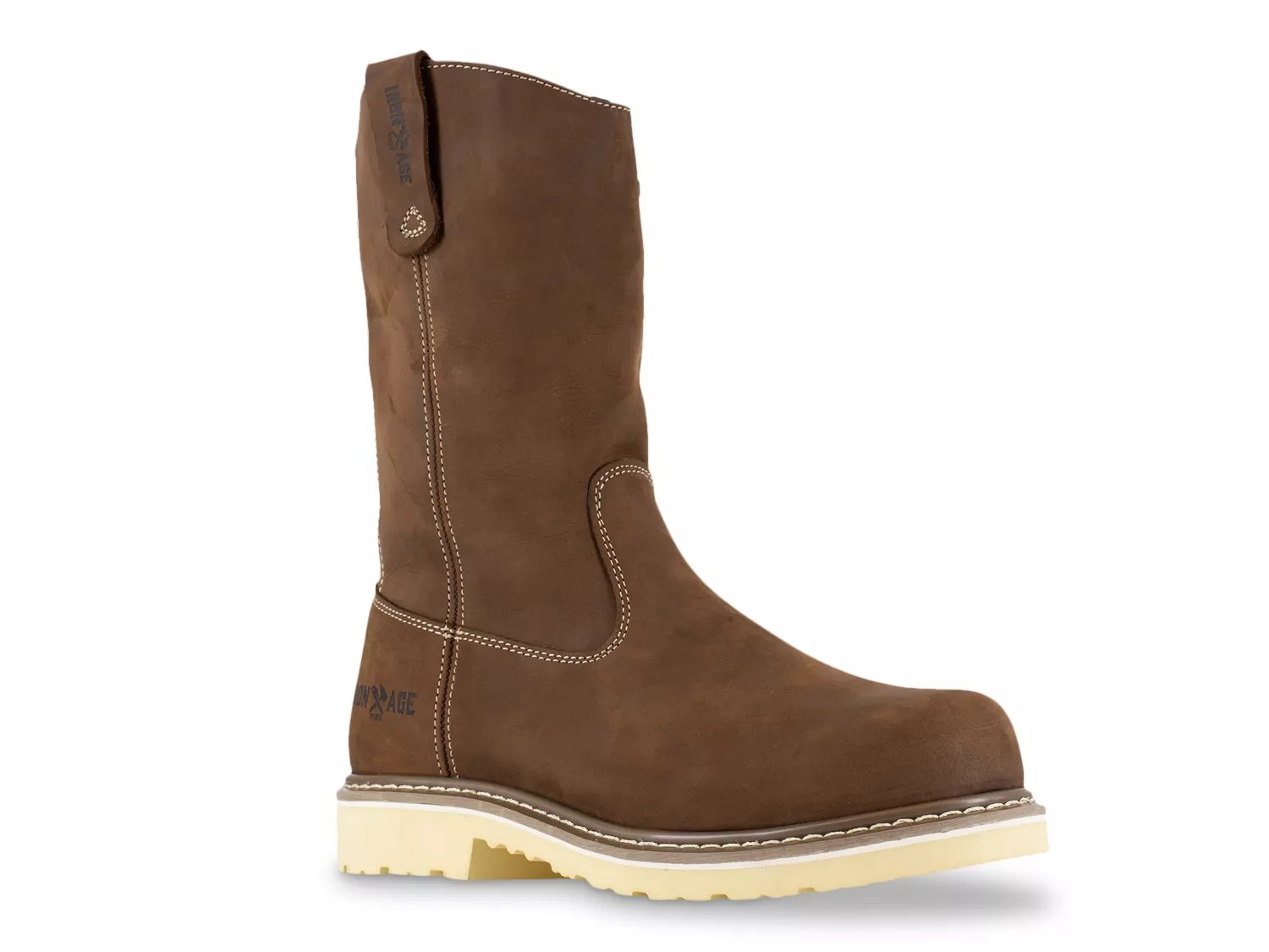 Iron Age Wide Width Solidifier Composite Toe Work Boot | Men's | Dark Brown | Size 7 | Boots