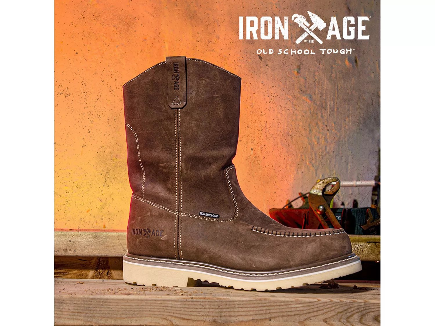 Solidifier Waterproof Composite Toe Work Boot
