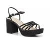 Carmen Platform Sandal Black view