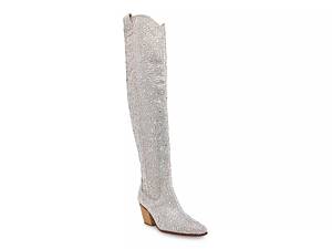 Silver booties dsw online