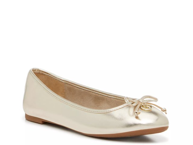 Dsw gold flats best sale
