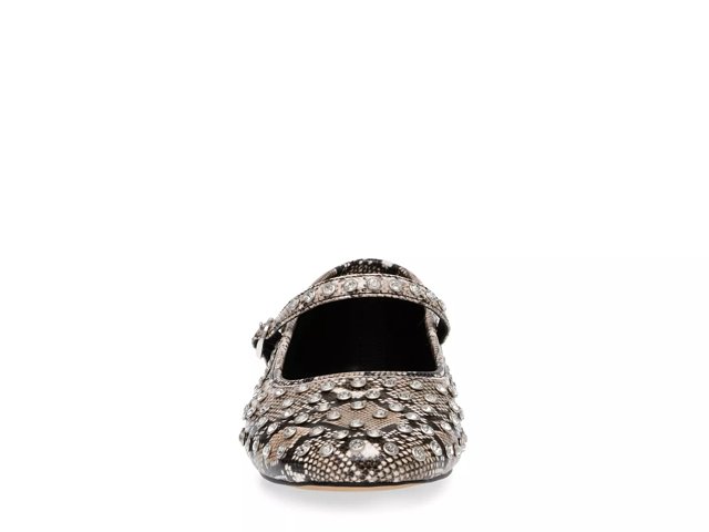 BAZAAR掲載【Steve Madden】VINETTA エナメルメリージェーン 黒 Steve Madden Vinetta Mary Jane Flat - Free Shipping | DSW