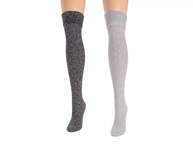 Muk luks over the hot sale knee socks