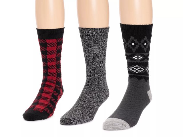 Vince Camuto Super Soft Men's Crew Socks - 3 Pack - Free Shipping