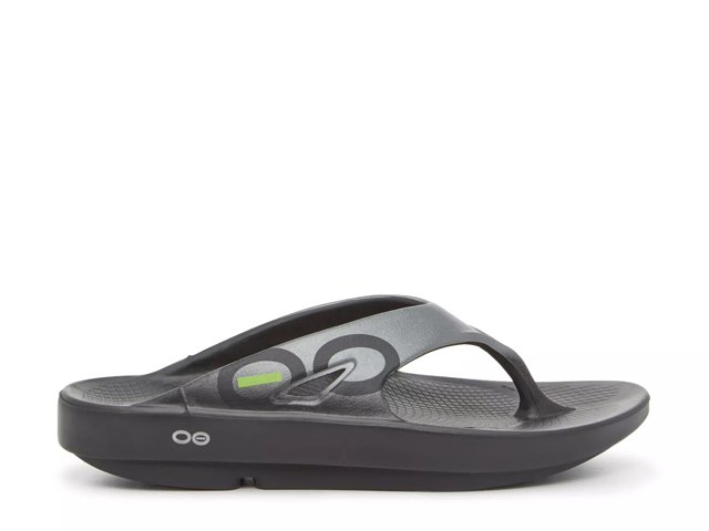 BAUER/OOFOS Men's OOriginal Sport Sandal – Black Asphalt