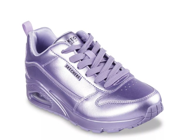 SKECHERS Women s Street Uno Galactic Gal Leather Sneakers