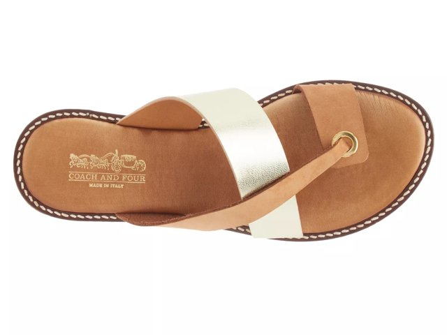 Coach and four sandals sales