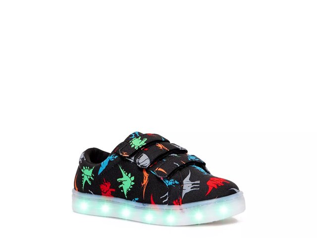 FABKIDS 3 Strap Light Up Sneaker Kids Free Shipping DSW