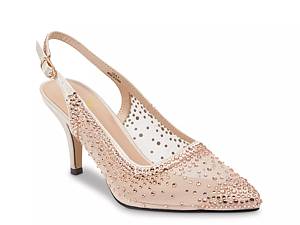 Gold cheap pumps dsw