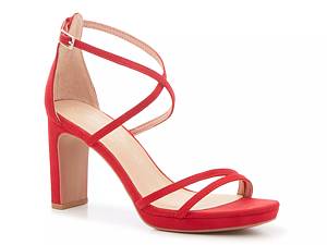 Dsw red hot sale block heels