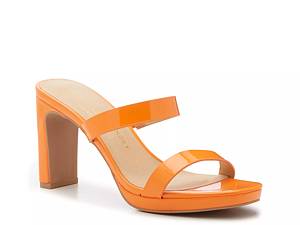 Orange 2024 heels dsw