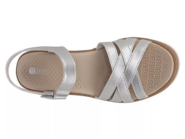 BZees Rhythm Wedge Sandal Free Shipping DSW