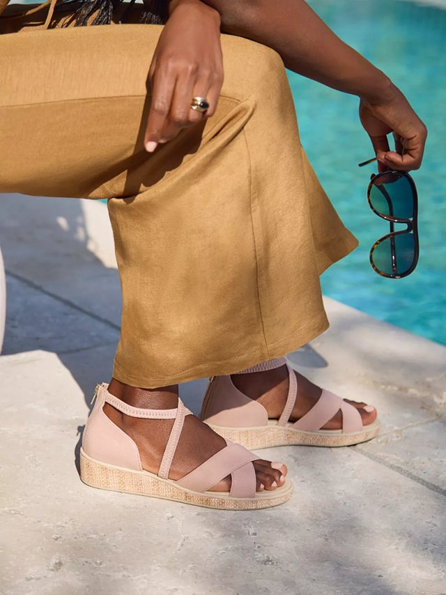 BZees Bali Sand Wedge Sandal Free Shipping DSW