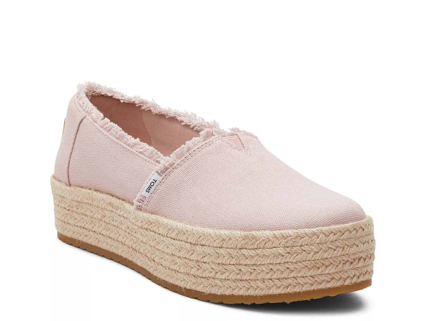 Toms best sale platform espadrilles