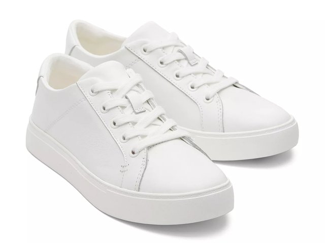 Toms leather hot sale sneakers