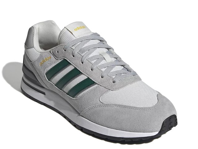 Adidas Run 80 Sneaker Men s Grey Green Size 10 Sneakers