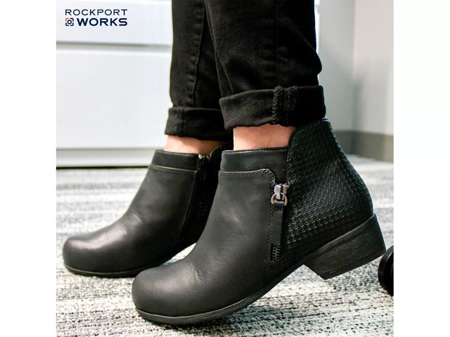 Rockport Works Carly Alloy Toe Work Boot Women s