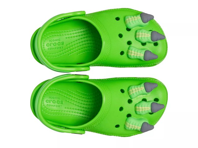 Kids dinosaur crocs hot sale