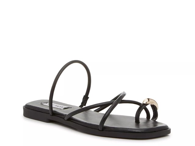 STEVE MADDEN サンダル Women's STEVE MADDEN Signal Square Toe Slide Heels Tan