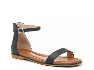 Black sandals at store dsw