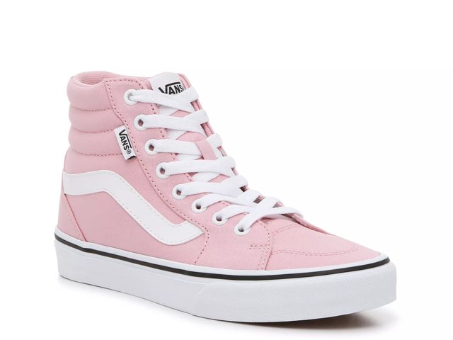 Pink vans dsw shop