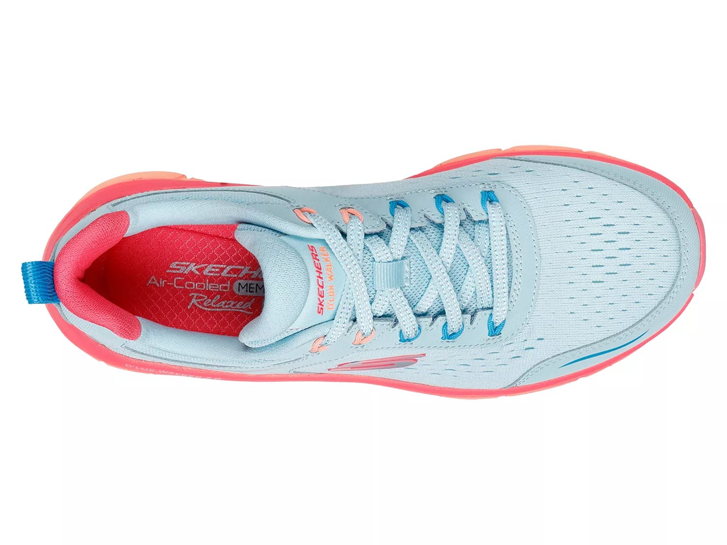 Relaxed Fit: D'Lux Walker 2.0 Neon Sites Sneaker