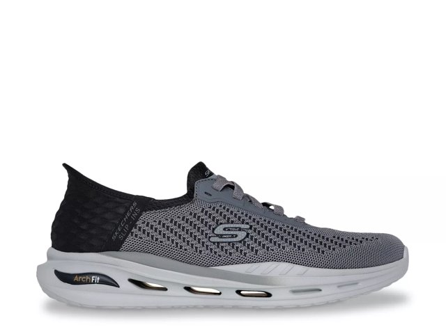 15haoku 02 Skechers Arch Fit Pro 229153 Melbourne Sandal - Black/Black