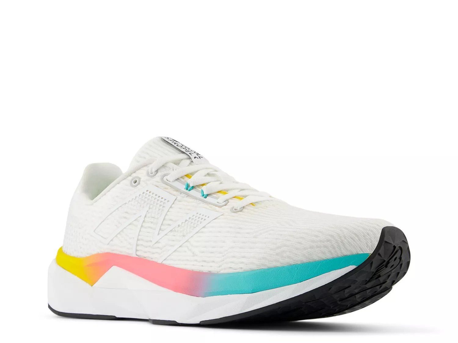 New Balance FuelCell Propel v5 Running Shoe | Men's | White/Orange | Size 9.5 | Sneakers