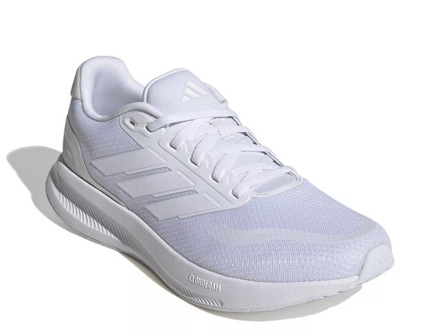Adidas Runfalcon 5 Running Shoe Men s White Size 9.5 Sneakers