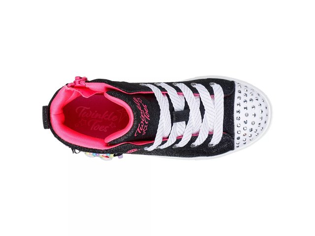 Skechers Twinkle Toes Twinkle Sparks Charm Bestie High Top Sneaker Kids Free Shipping DSW