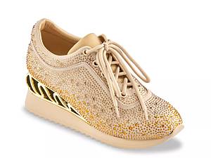 Dsw best sale gold sneakers