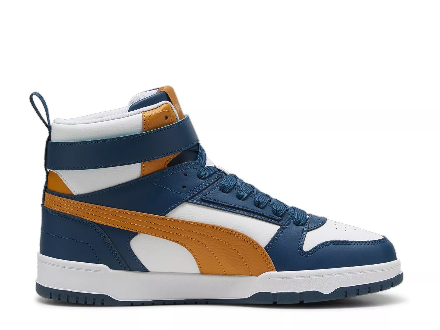 Blue high shop top pumas