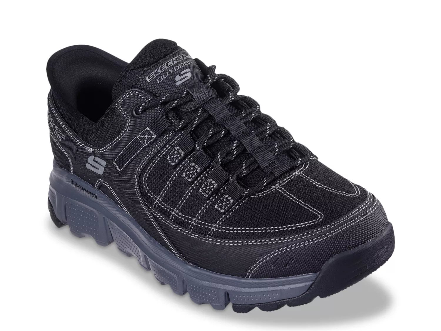 Skechers Wide Width Hands Free Slipins Summits AT Sneaker | Men's | Black | Size 9 | Sneakers