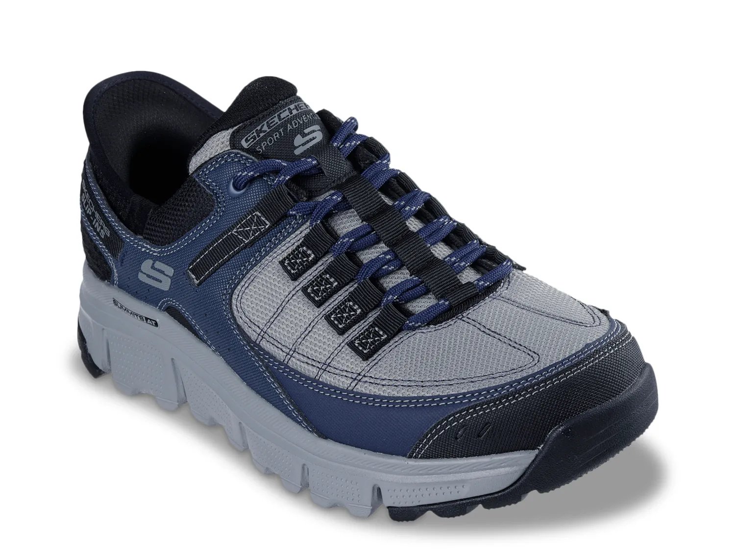 Skechers Wide Width Hands Free Slipins Summits AT Sneaker | Men's | Grey | Size 8 | Sneakers