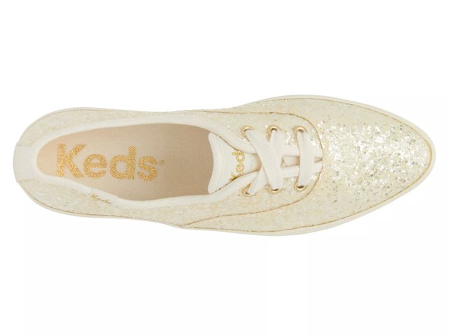 Keds triple shimmer gold outlet