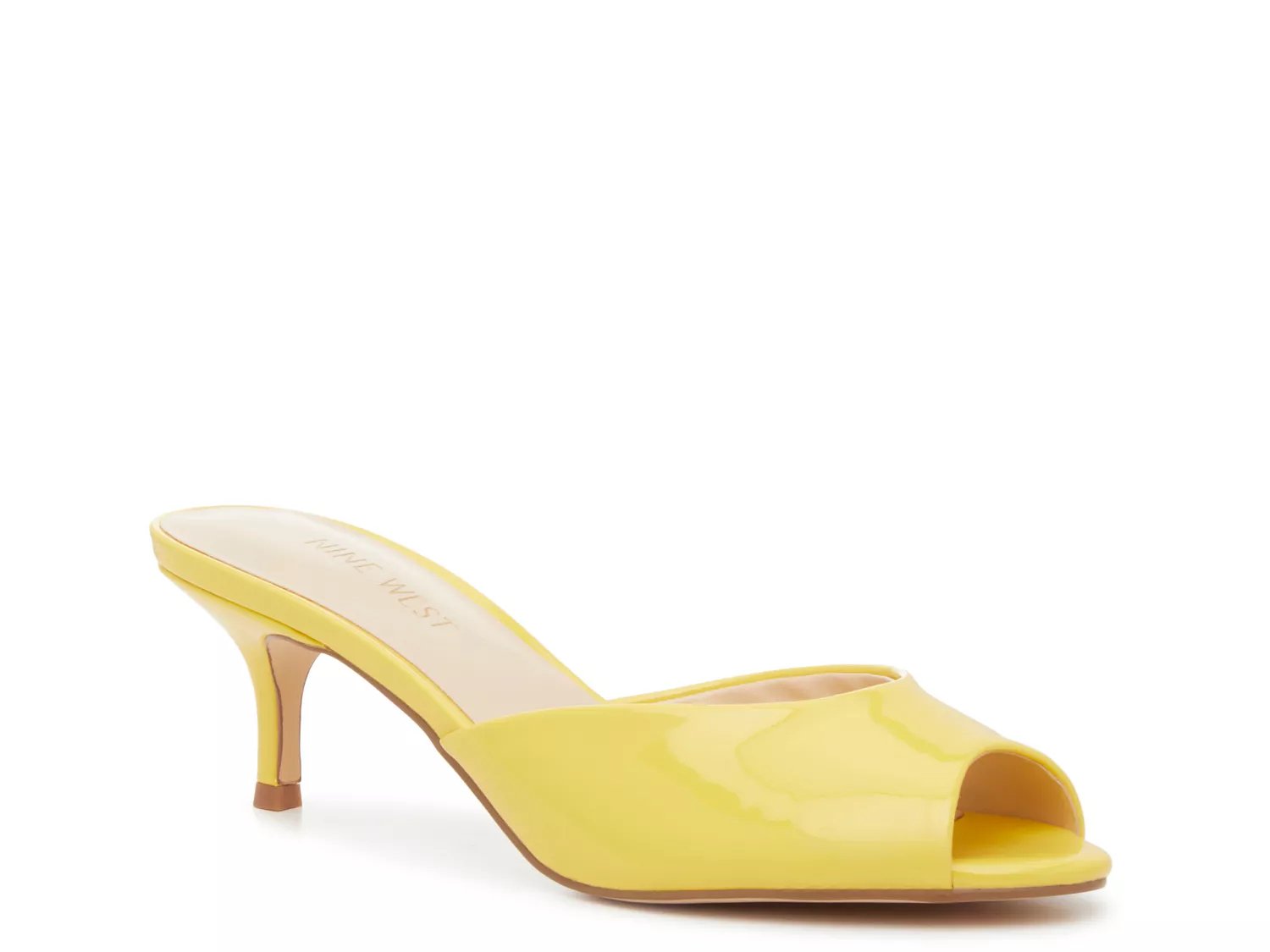 Nine west yellow on sale heels