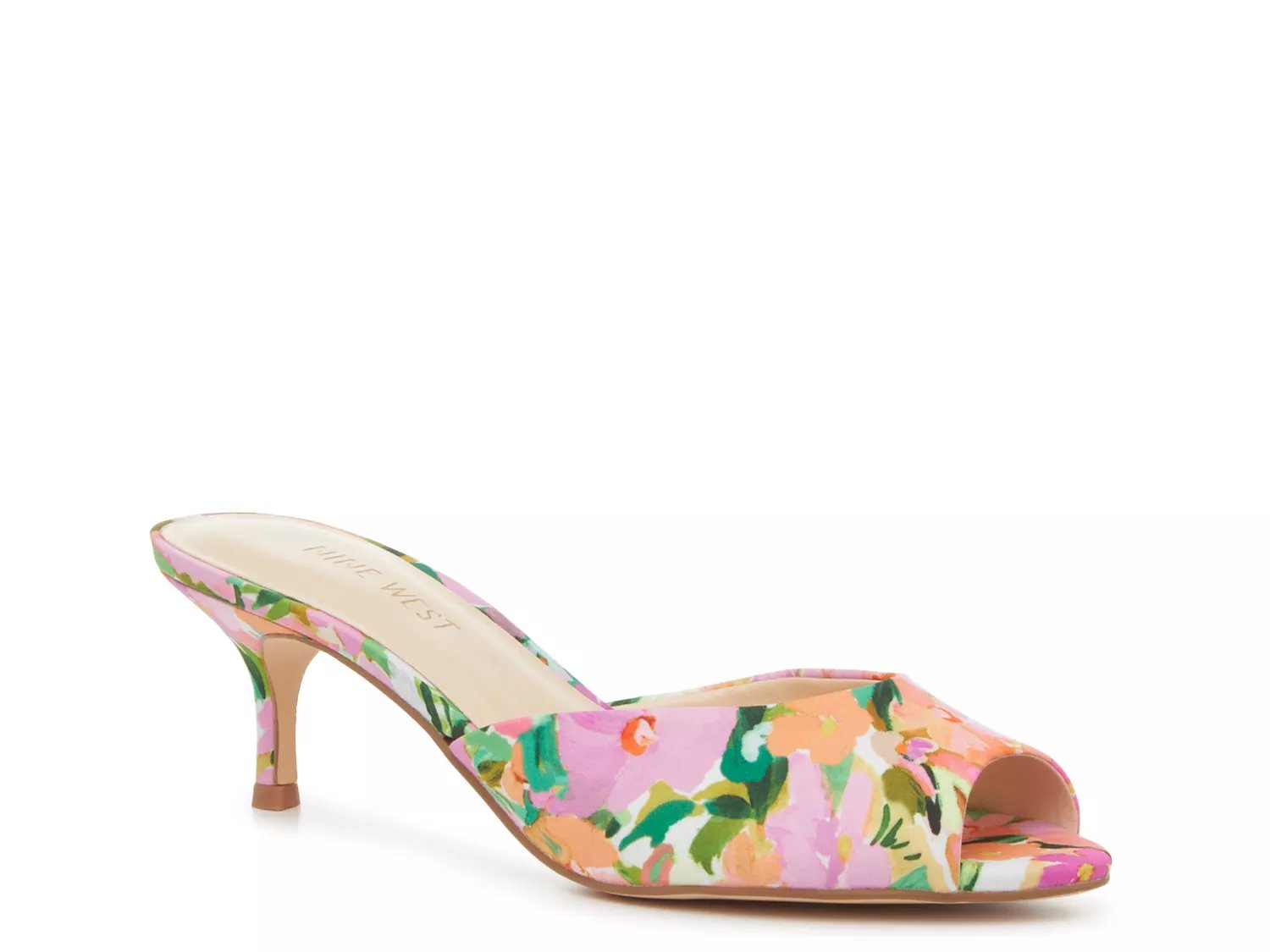 Nine west floral sandals cheap