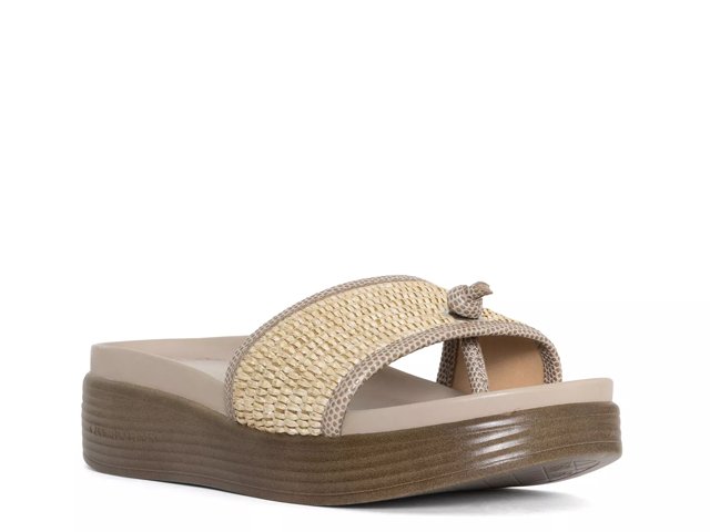 Donald pliner raffia sandal hot sale