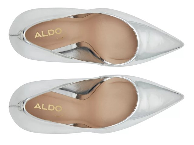Aldo silver deals pumps