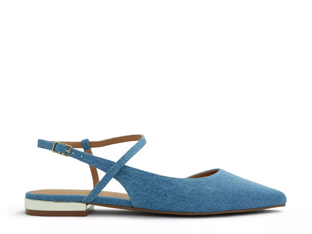 Aldo slingback top flats