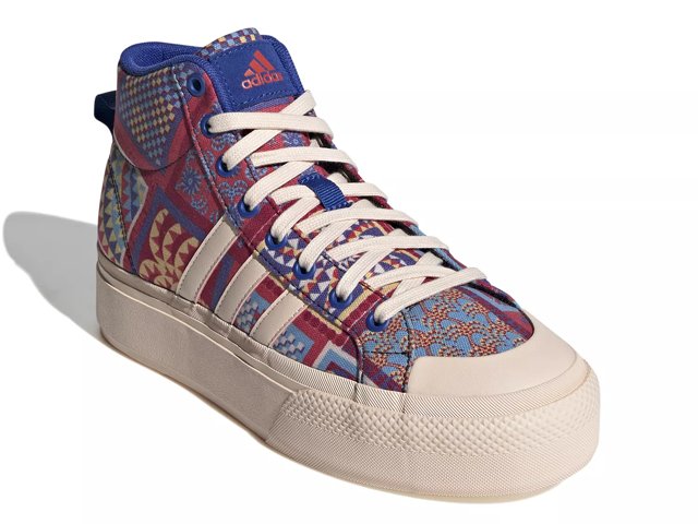 Multi color platform sneakers hot sale