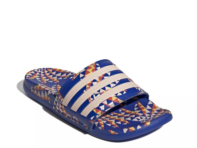 Adidas 3 stripe flip flops sales