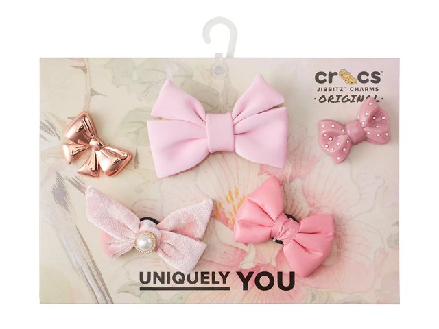 Cheer bow jibbitz top