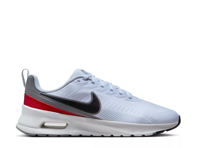 Nike Men s Air Max Nuaxis Sneakers White Low top Sneakers 11