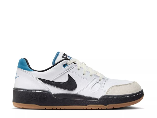 Nike Full Force Low White Black Aegean Storm Men s Size 11