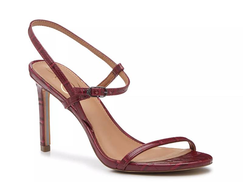 Burgundy sandals hot sale dsw