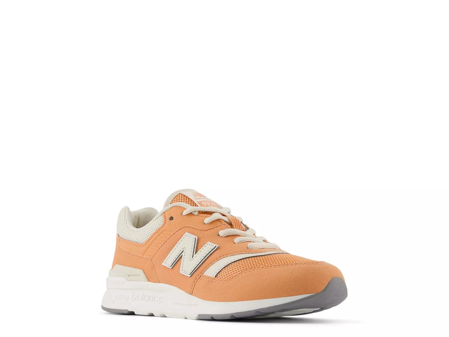 New Balance Youth Girls 997H Running Shoe GR997HZM Copper Linen Sea Salt Shadow Grey 7