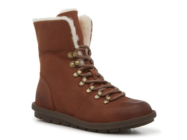 【PORTERNA】A shearling boots PROENZA SCHOULER Shearling-lined suede ankle boots | NET-A
