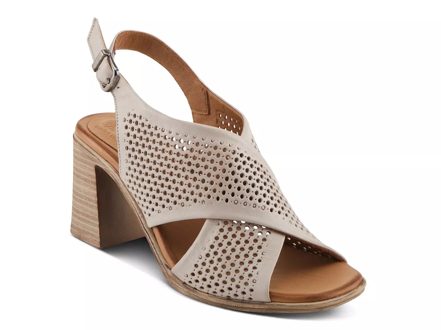 Spring Step Luanca Sandal | Women's | Grey | Size EU 37 / US 7 | Sandals | Slingback